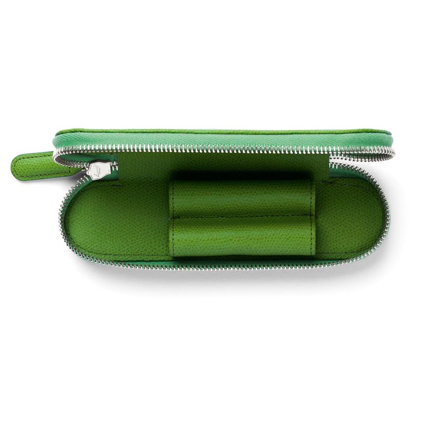 Graf-von-Faber-Castell - Estuche estándar Epsom 2 útiles, Viper Green