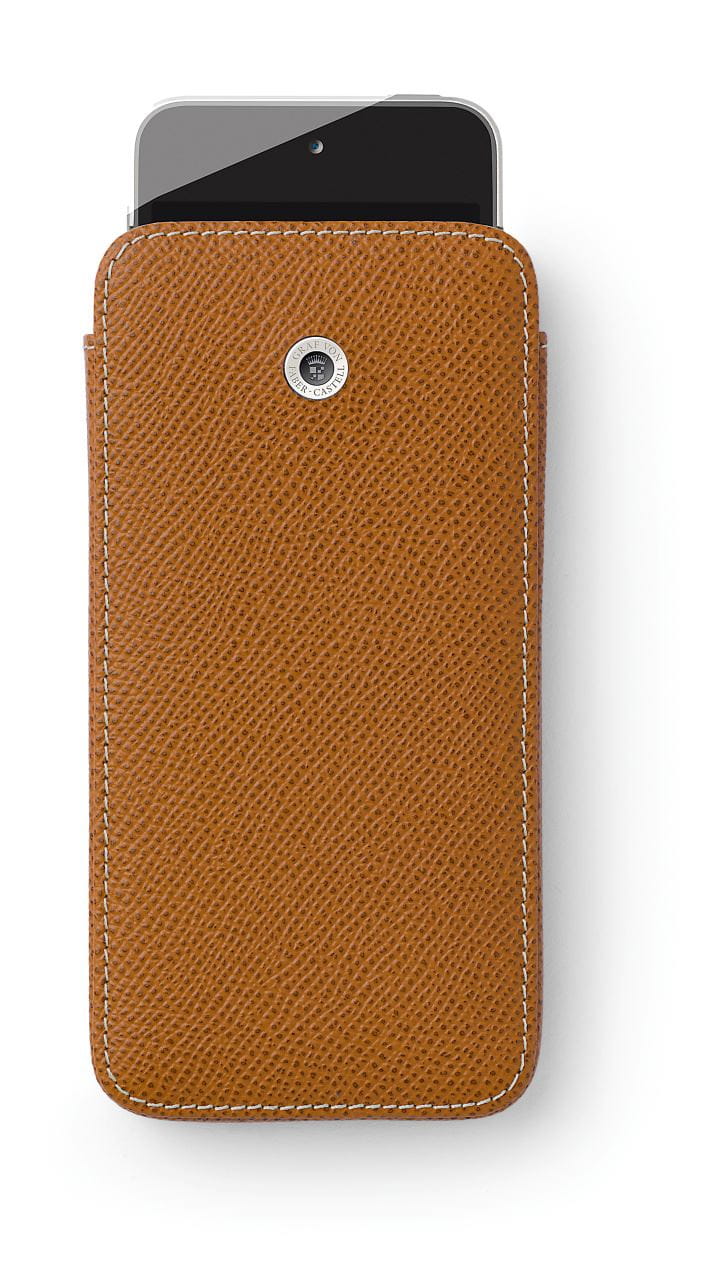 Graf-von-Faber-Castell - Funda para iPhone 6 piel granulada, marrón