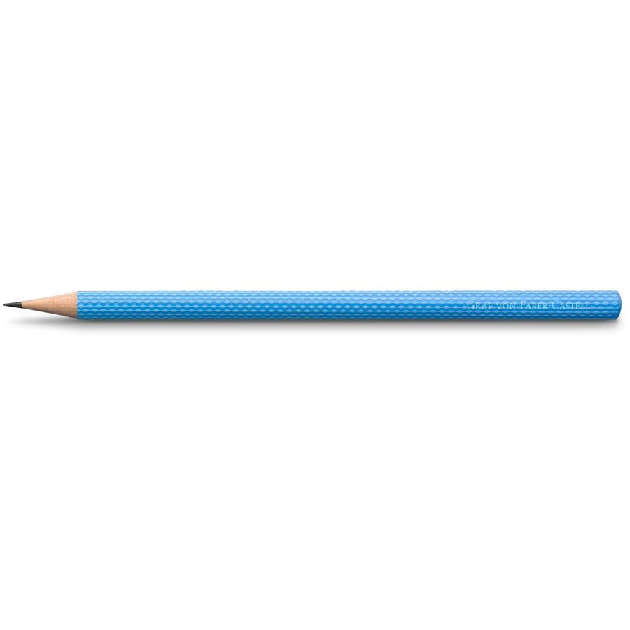 Graf-von-Faber-Castell - 3 lápices Guilloche Gulf Blue