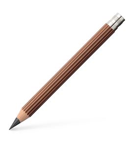 Graf-von-Faber-Castell - Tres lápices de bolsillo en formato mágnum, marrón