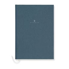 Graf-von-Faber-Castell - Cuaderno con tapas de lino A4 Azul Noche