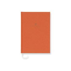 Graf-von-Faber-Castell - Cuaderno con tapas de lino A5 Naranja