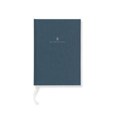 Graf-von-Faber-Castell - Cuaderno con tapas de lino A5 Azul Noche