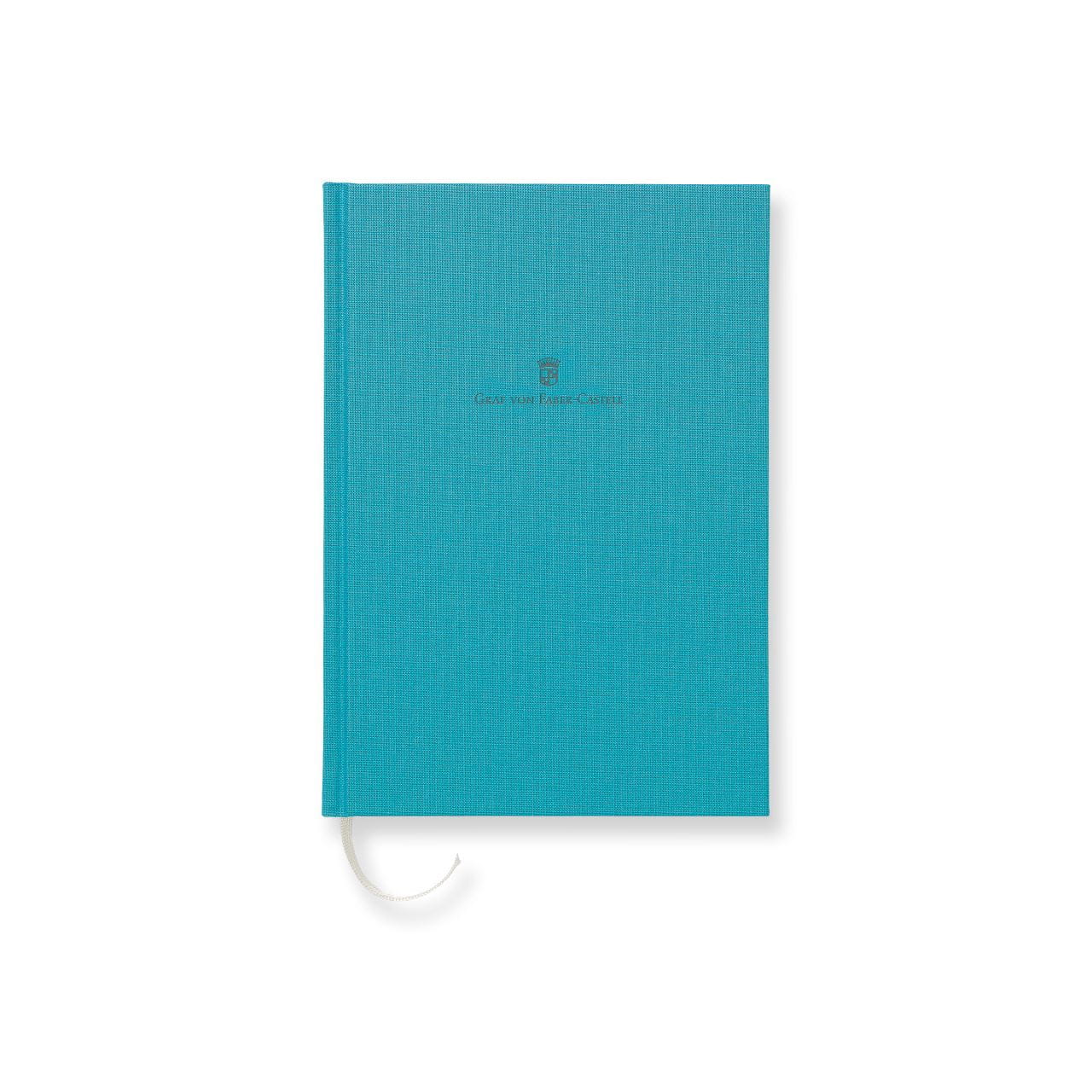 Graf-von-Faber-Castell - Cuaderno con tapas de lino A5 Turquesa