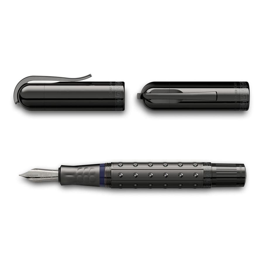 Graf-von-Faber-Castell - Estilográfica Pen of the Year 2020 Black Edition, Ancho
